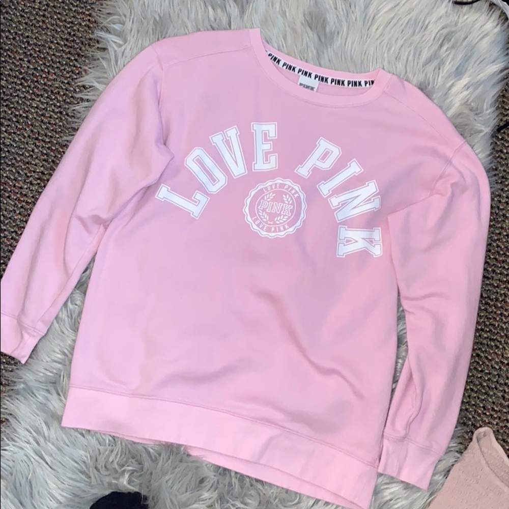 Pink crewneck